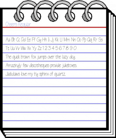 Cheers Regular Font