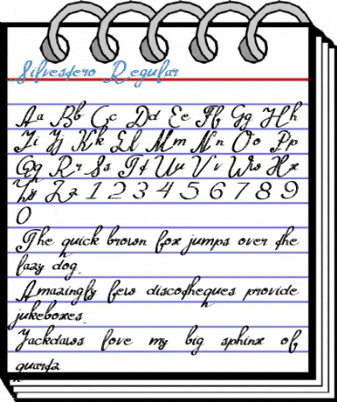 Silvestero Regular Font