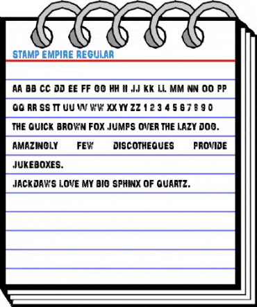 Stamp Empire Regular Font