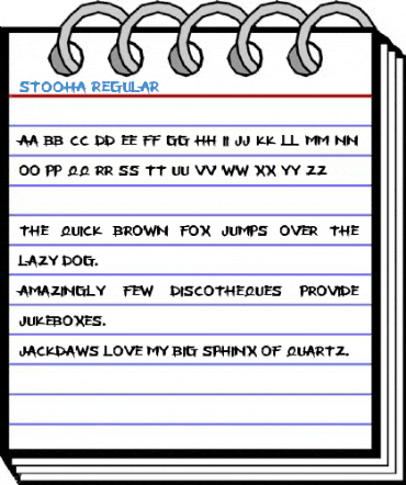 STOOHA Regular Font