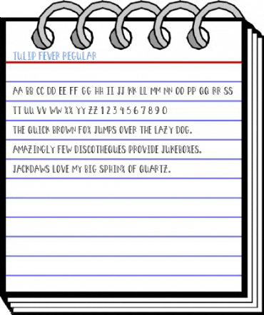 Tulip Fever Regular Font