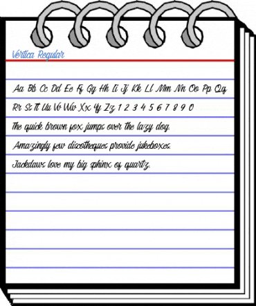 Vertica Regular Font