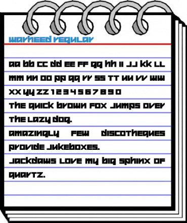 Warheed Regular Font
