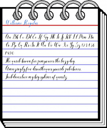 Wellcome Regular Font