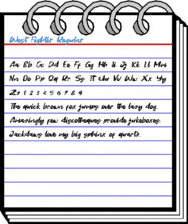 West Fighter Regular Font