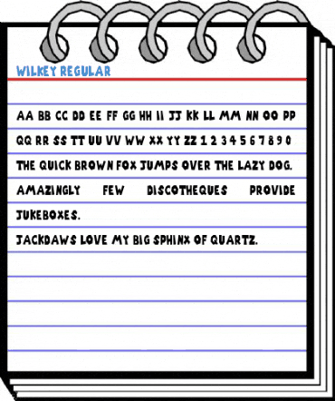 Wilkey Regular Font