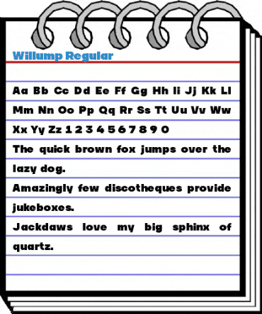 Willump Regular Font
