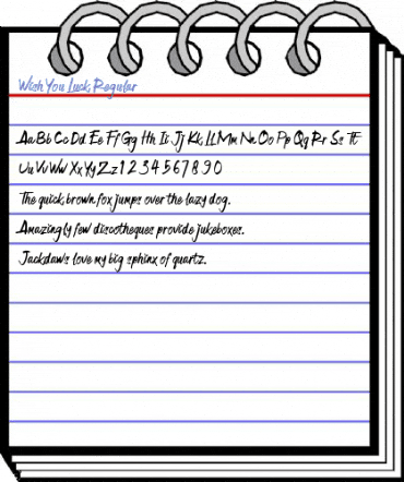 Wish You Luck Regular Font