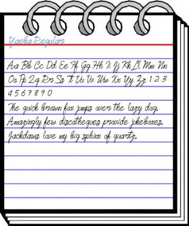 Yaeba Regular Font