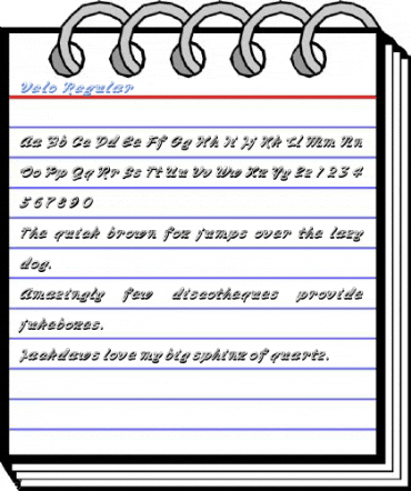 Velo Regular Font