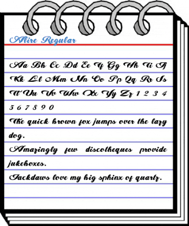 Alire Regular Font