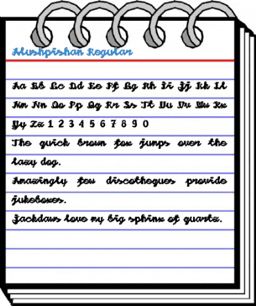 Alushpishan Regular Font