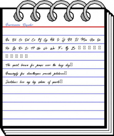 Americanism Regular Font