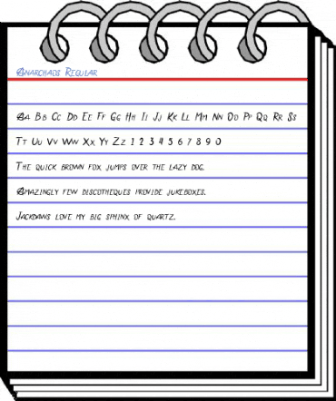 Anarchaos Regular Font