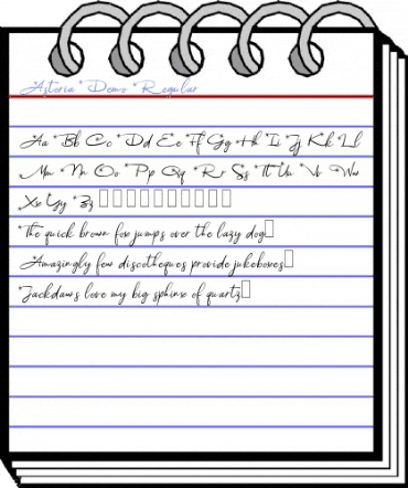 Astoria Demo Regular Font