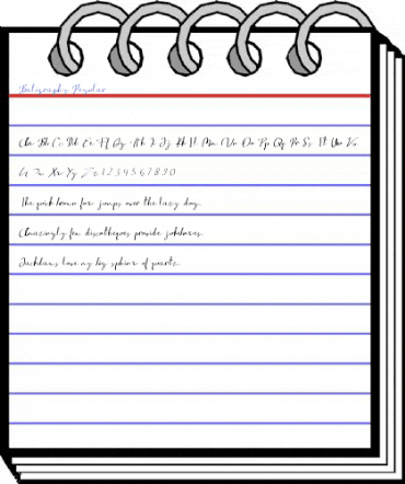 Baligraphy Regular Font