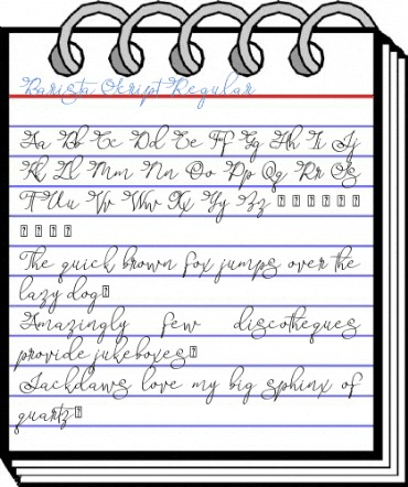 Barista Script Font