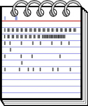Bcodes Regular Font