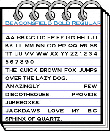 Beaconsfield Bold Regular Font