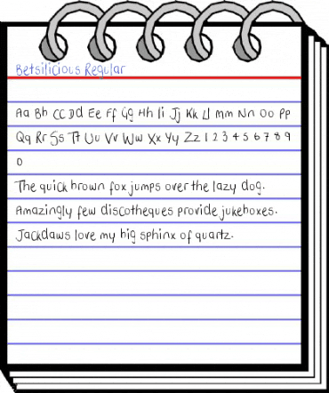 Betsilicious Regular Font