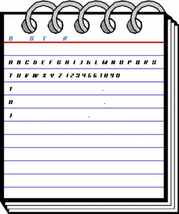 Bhejeuct Gash Typeface Regular Font