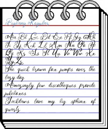Bigbang Regular Font