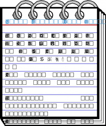 Black Knight-Caps Regular Font