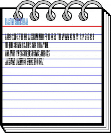 BLASTIMO SANS Regular Font