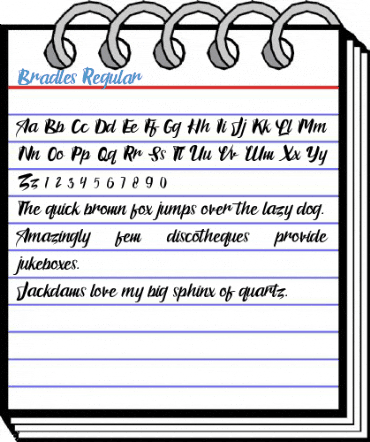 Bradles Regular Font
