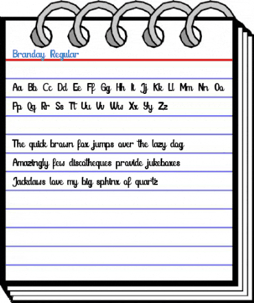 Branday Regular Font