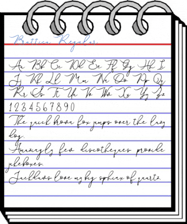 Brattica Regular Font