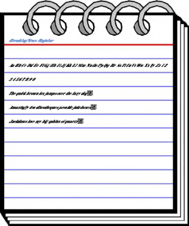 BreakingNews Regular Font
