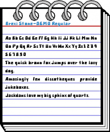 Brexi Stone-DEMO Regular Font