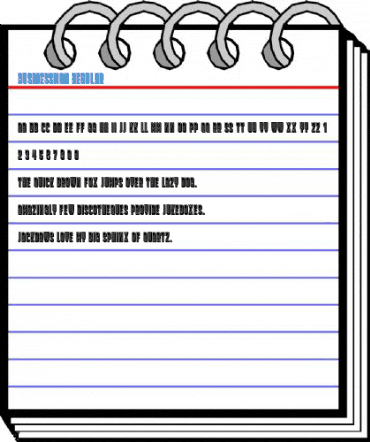 Businessman Regular Font