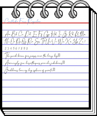 Canthika Free Regular Font
