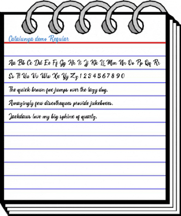 Catalunya demo Regular Font