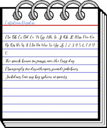Cattalina Regular Font