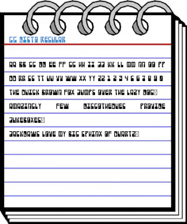 CC Disto Regular Font