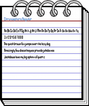 Chronosphere Regular Font