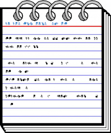 Circle and Line Regular Font