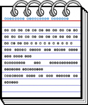 Circular Ornaments Regular Font