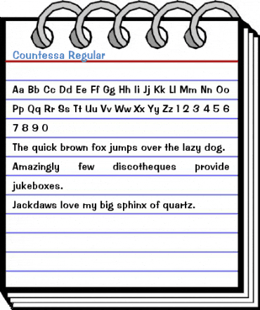 Countessa Regular Font
