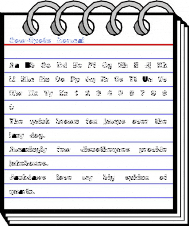 Cow-Spots Normal Font