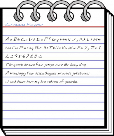 Crazzon Regular Font