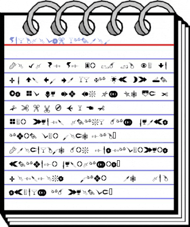 Dingbats4 Normal Font
