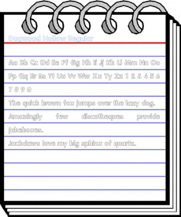 Dogwood Hollow Regular Font
