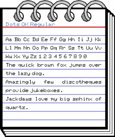 Dots OK Regular Font