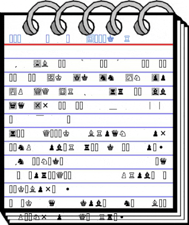 Chess Cases Regular Font