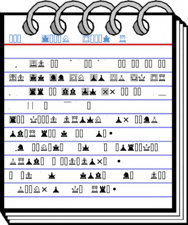 Chess Lucena Regular Font