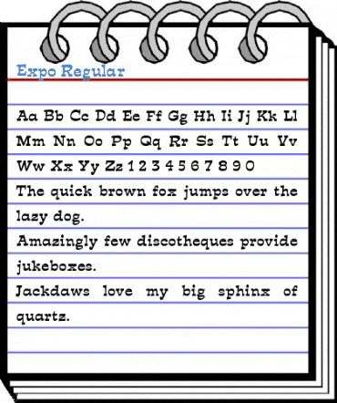 Expo Regular Font